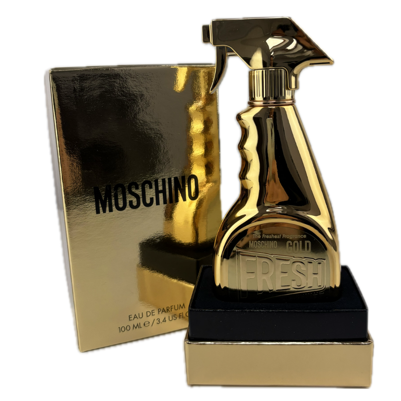 Moschino Fresh Gold Eau De Parfum Spray 100ml (Damage Box)