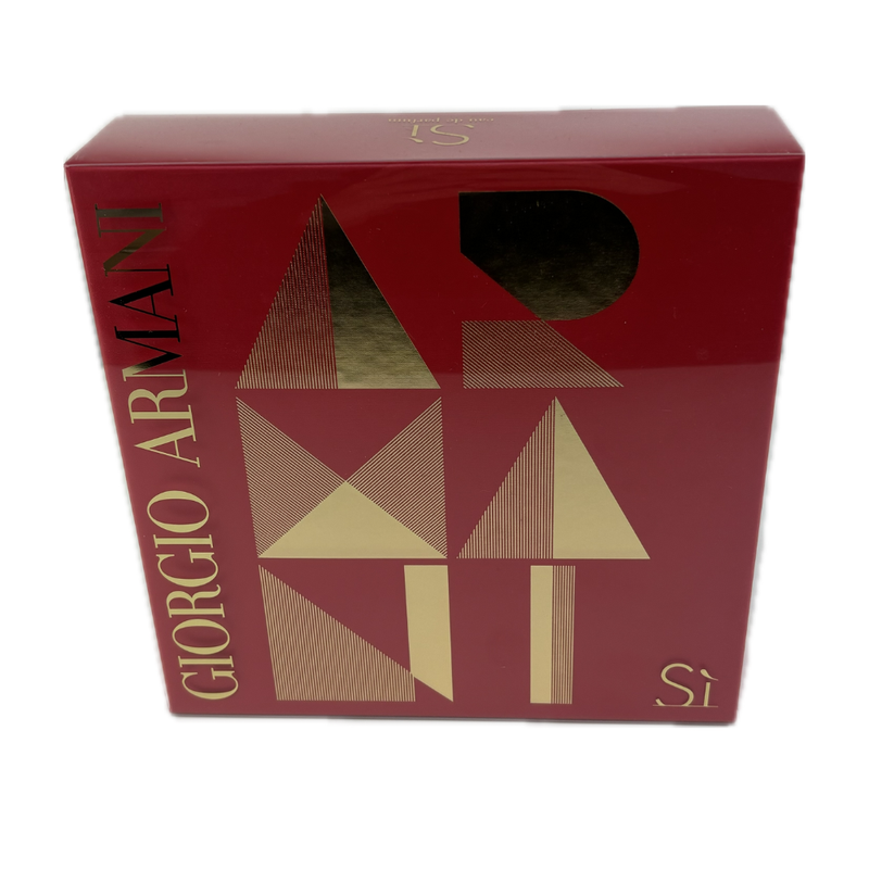 Armani Si 2Pc Gift Set 30ml Edp Spray + 75ml Body Lotion