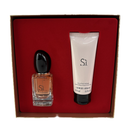 Armani Si 2Pc Gift Set 30ml Edp Spray + 75ml Body Lotion
