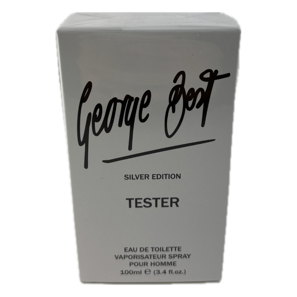 George Best Silver Edition Eau De Toilette Spray 100ml (Tester)