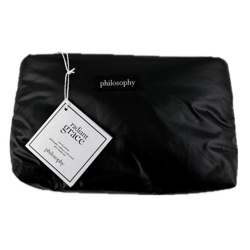 Philosophy Radiant Grace Eau De Parfum Splash 5ml + Black Padded Branded Makup Bag