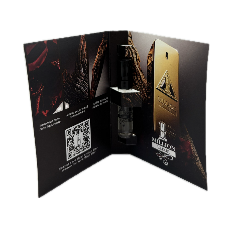 Paco Rabanne 1 Millon Elxir Eau De Parfum Spray 1.5ml (Pack of 3)