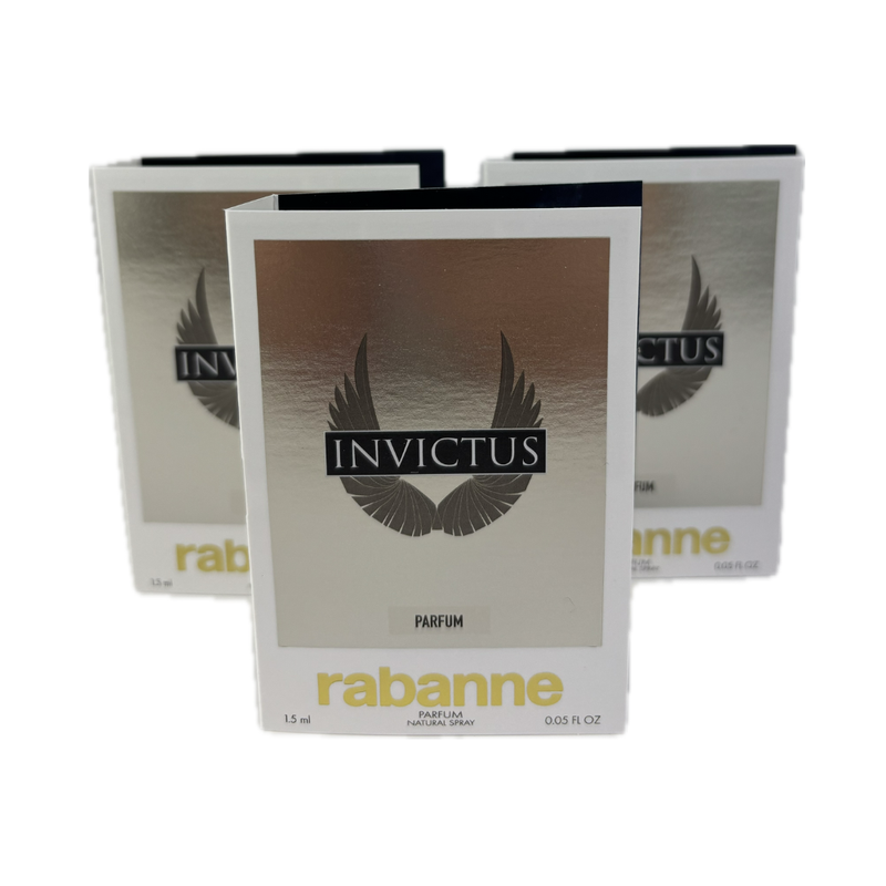 Paco Rabanne Invictus Parfum 1.5ml (Trio Pack)