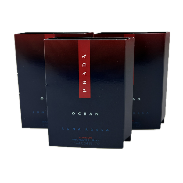 Prada Luna Rossa Ocean Le Parfum 1.2ml (Trio Pack)