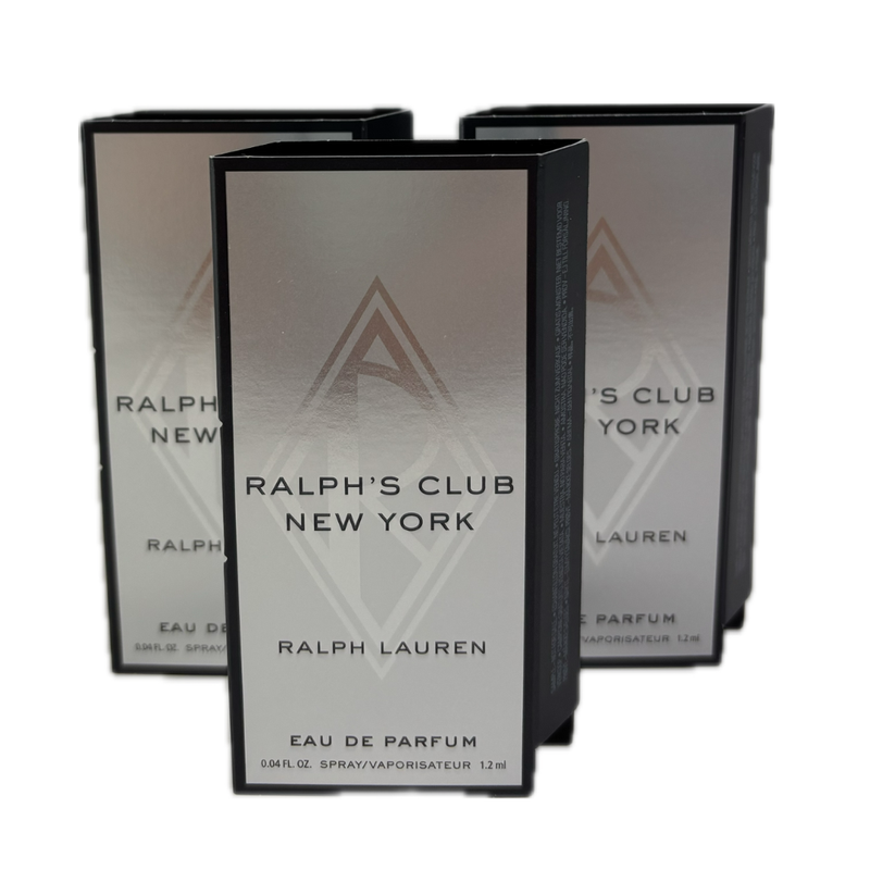 Ralph Lauren Ralph'S Club New York Eau De Parfum 1.2ml (Trio Pack)