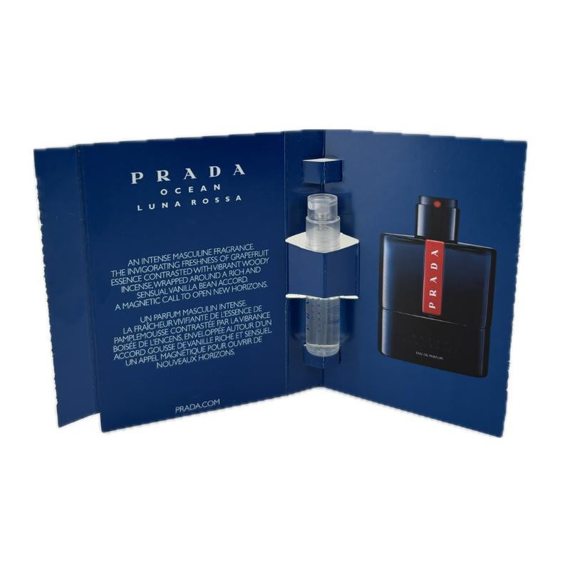 Prada Luna Rossa Ocean Eau De Parfum 1.2ml (Trio Pack)
