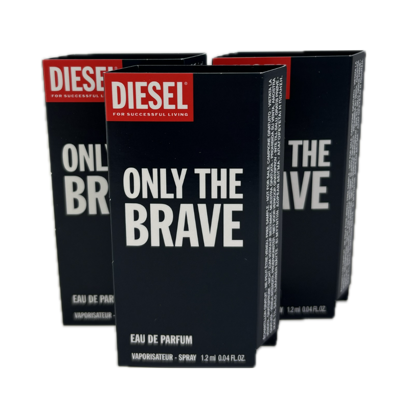 Diesel Only The Brave Eau De Parfum 1.2ml (Trio Pack)