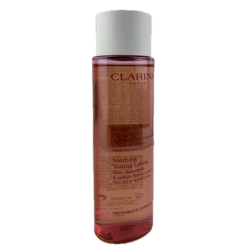 Soothing Toning Lotion, With Chamomile & Saffron 200ml (Tester)