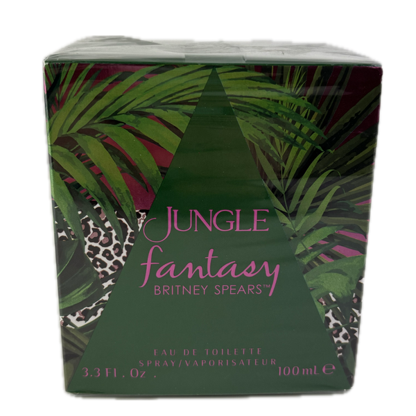 Britney Spears Jungle Fantasy 100ml Eau De Parfum Spray (Damaged Box)