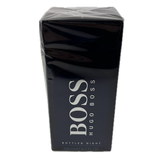 Hugo Boss Bottled Night 200ml Eau De Toilette Spray (Damaged Box)