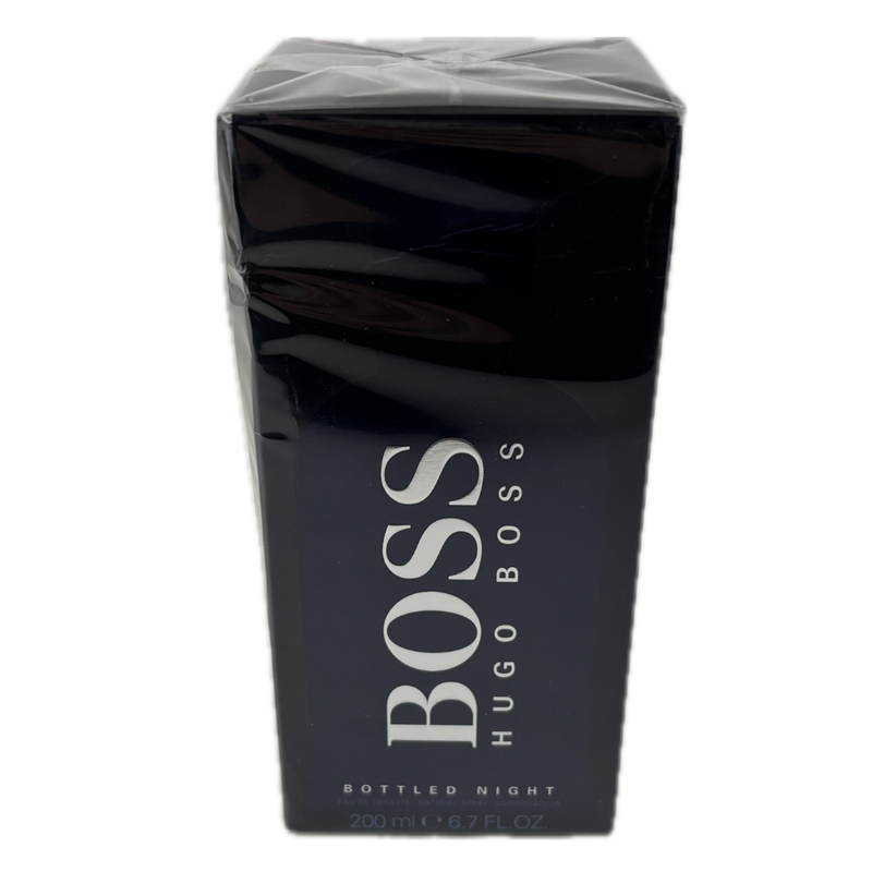 Hugo Boss Bottled Night 200ml Eau De Toilette Spray (Damaged Box)