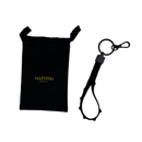 Valentino Beauty Black Studded Keyring with pouch