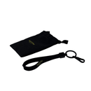 Valentino Beauty Black Studded Keyring with pouch