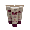 Loreal Mat Magique Foundation 25ml Shade 02 Rose Ivory (Trio Pack)