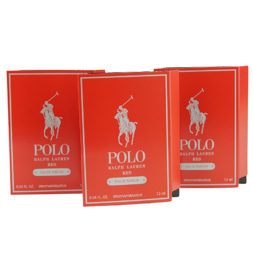 Ralph Lauren Red Eau De Parfum Spray 1.2ml (Pack of 3)