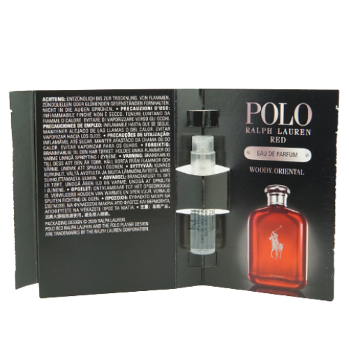 Ralph Lauren Red Eau De Parfum Spray 1.2ml Pack of 3