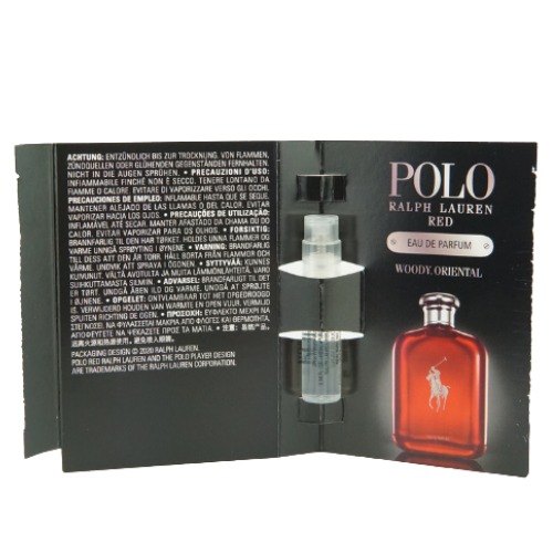 Ralph Lauren Red Eau De Parfum Spray 1.2ml (Pack of 3)