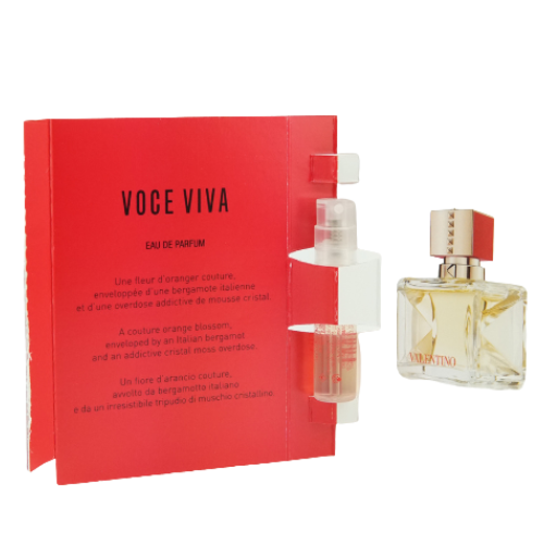 Valentino Voce Viva Eau De Parfum Spray 1.2ml (Pack of 3)