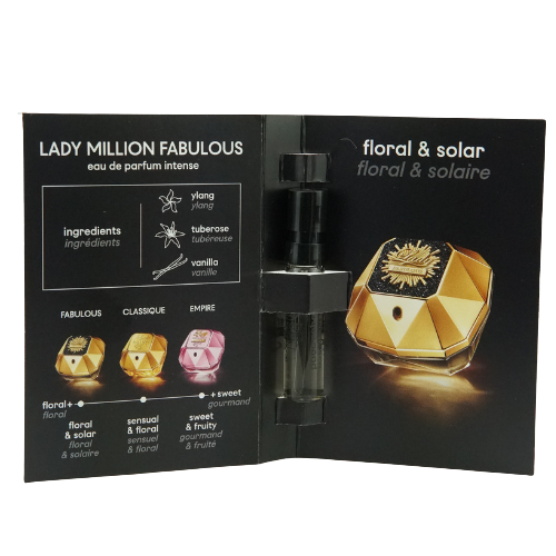 Paco Rabanne Lady Million Fabulous Eau De Parfum Spray 1.5ml