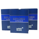 Montblanc Explorer Ultra Blue Eau De Parfum Spray 2ml (Trio pack)
