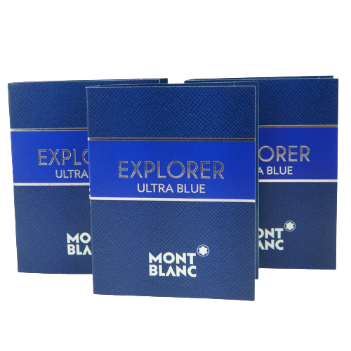 Montblanc Explorer Ultra Blue Eau De Parfum Spray 2ml x 3