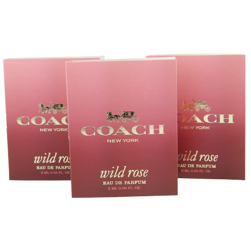 Coach Wild Rose Eau De Parfum Spray 2ml x 3