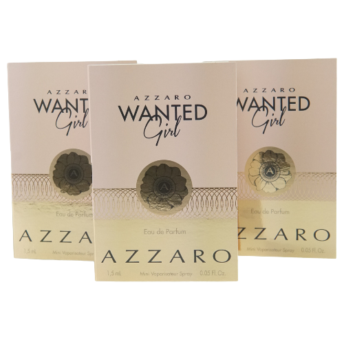 Azzaro Wanted Girl Eau De Parfum Spray 1.5ml X3