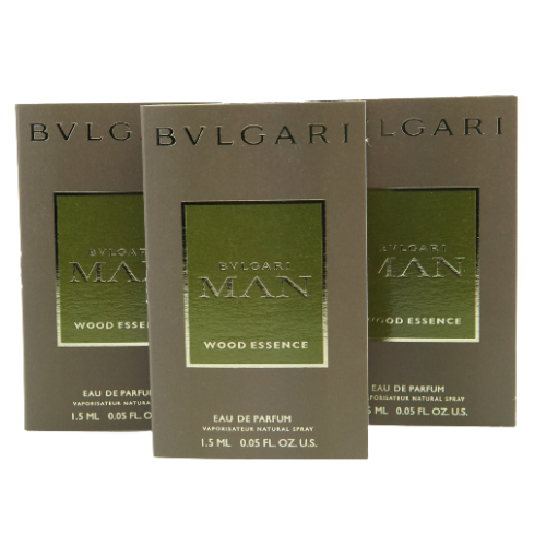 Bvlgari Man Wood Essence Eau De Parfum Spray 1.5ml X3