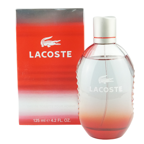 Lacoste Red Style in Play Pour Homme Eau De Toilette Spray 125ml (Box Dented)