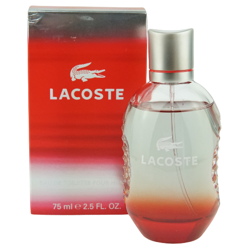 Lacoste Red Style in Play Pour Homme Eau De Toilette Spray 75ml (Box Dented)