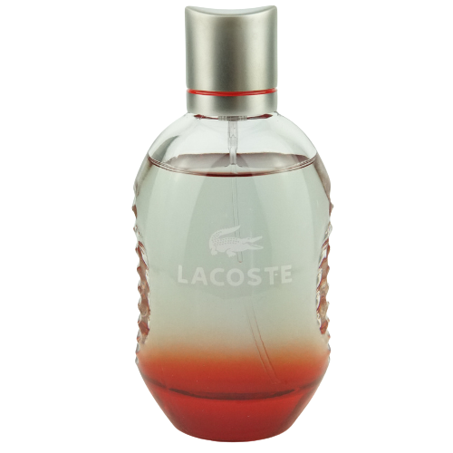 Lacoste Red Pour Homme Eau De Toilette Spray 75ml Box Dented