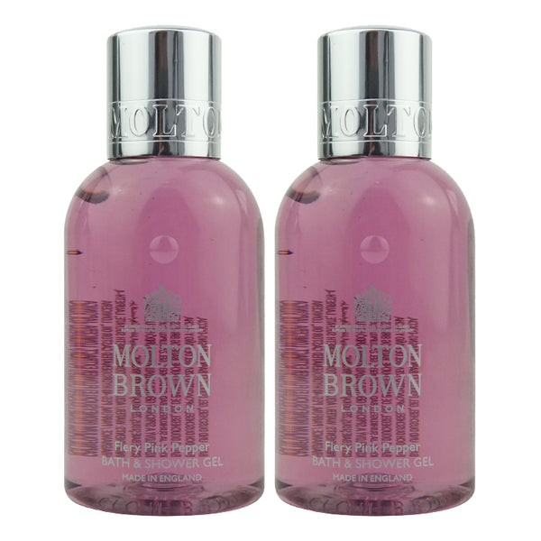 Molton Brown Bath & Shower Gel Duo (Fiery Pink Pepper) 100ml x 2