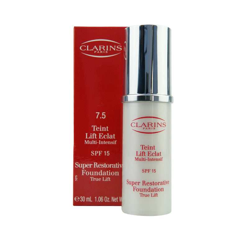 Clarins Super Restorative Foundation 30ml Shade 7.5 Vanilla Beige