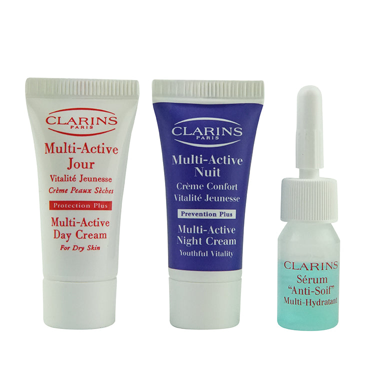 Clarins Beauty Collection 3pc Trial Size Gift Set