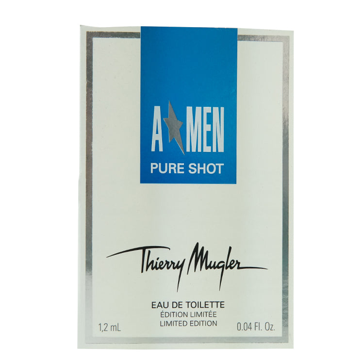 Mugler A Men Pure Shot Eau De Toilette Spray 1.2ml x 3