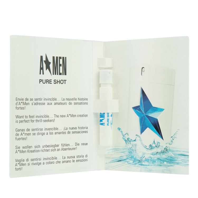 Mugler A Men Pure Shot Eau De Toilette Spray 1.2ml x 3