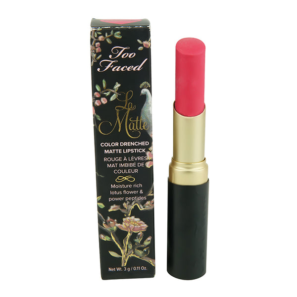 Too Faced La Matte Color Drenched Matte Lipstick Shade Troublemaker 3ml