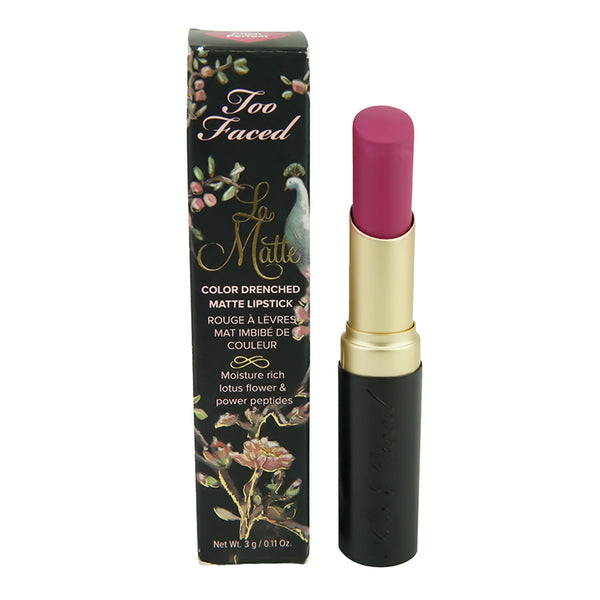 Too Faced La Matte Color Drenched Matte Lipstick Shade Pitch Perfect 3ml