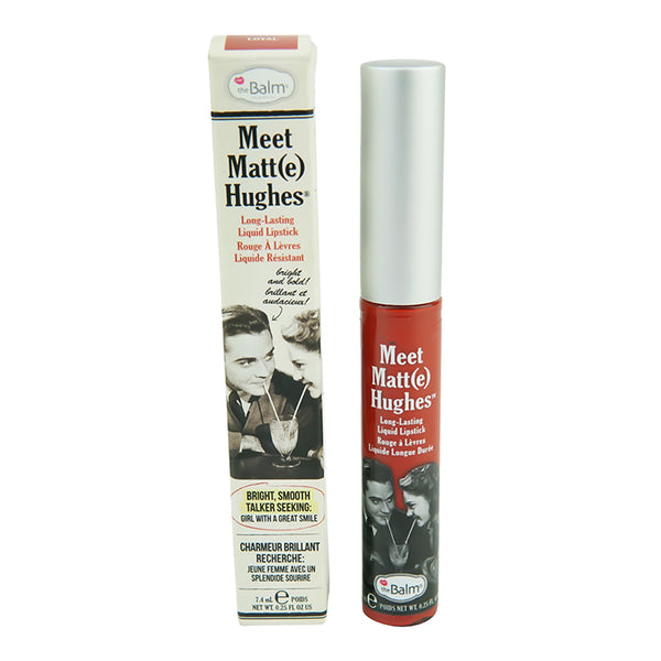 TheBalm Meet Matt(E) Hughes Long-Lasting Liquid Lipstick Shade Loyal 7.4ml