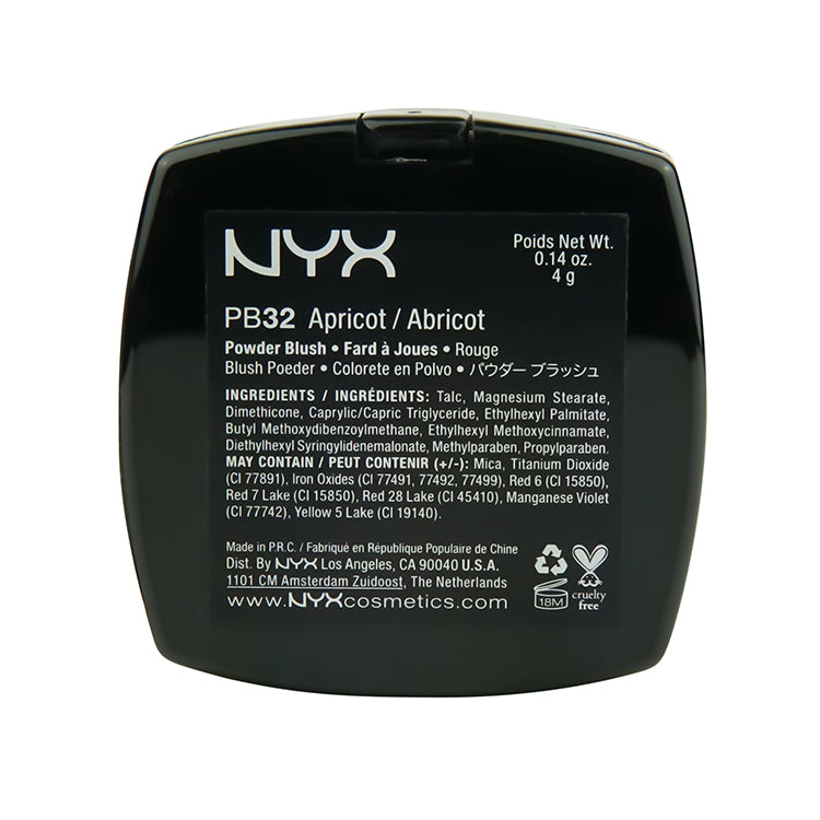 NYX Powder Blush 4G Shade Pb32 Apricot