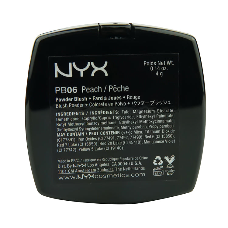 NYX Powder Blush 4G Shade Pb06 Peach