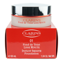 Clarins Instant Smooth Foundation Shade 01 Soft Vanilla 30ml