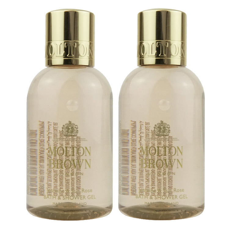 Molton Brown Bath & Shower Gel Duo (Jasmine & Sun Rose) 100ml x 2