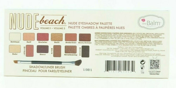 The Balm Nude Beach Volume 3 Eyeshadow Palette